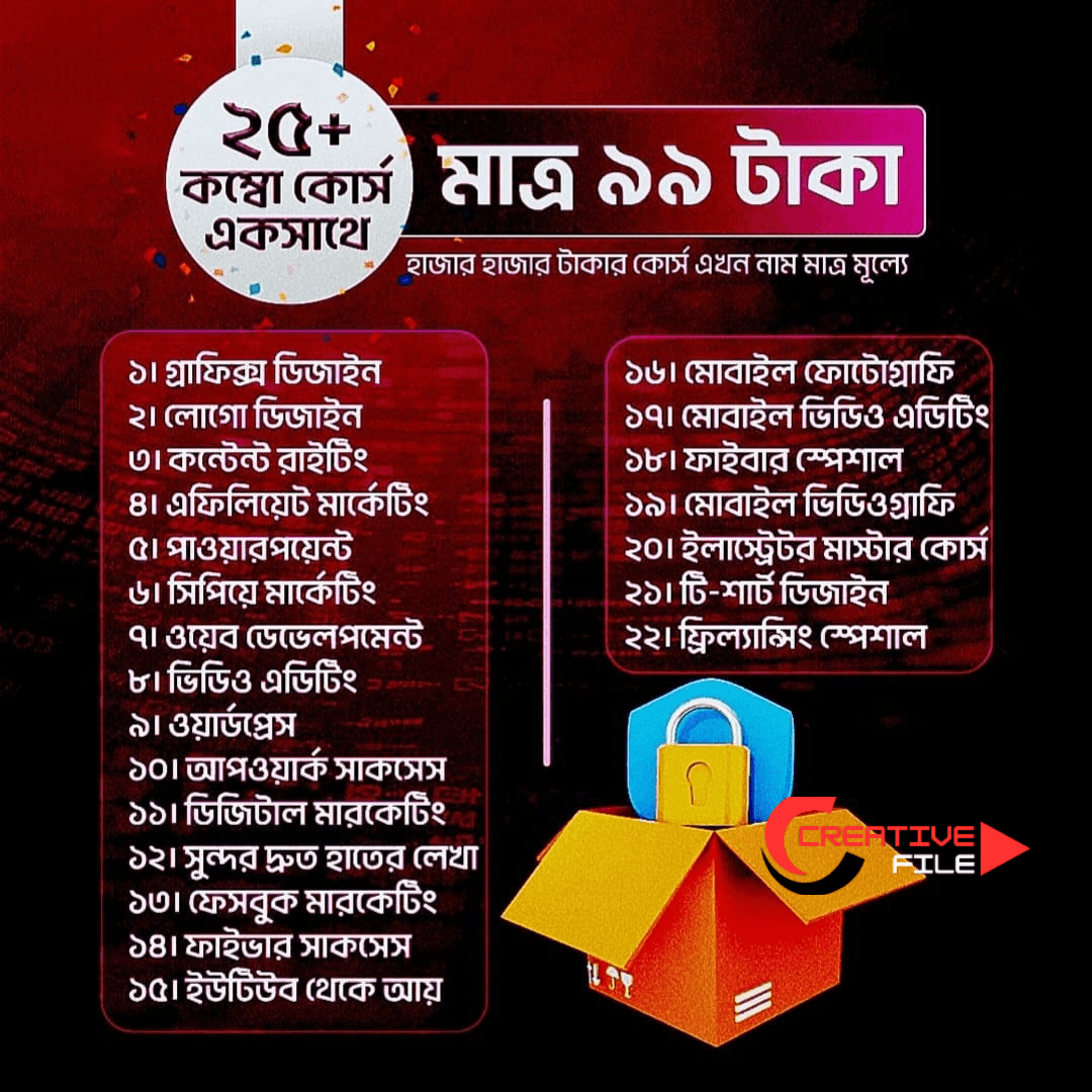 প্রিমিয়াম ২৫+ কম্বো কোর্স